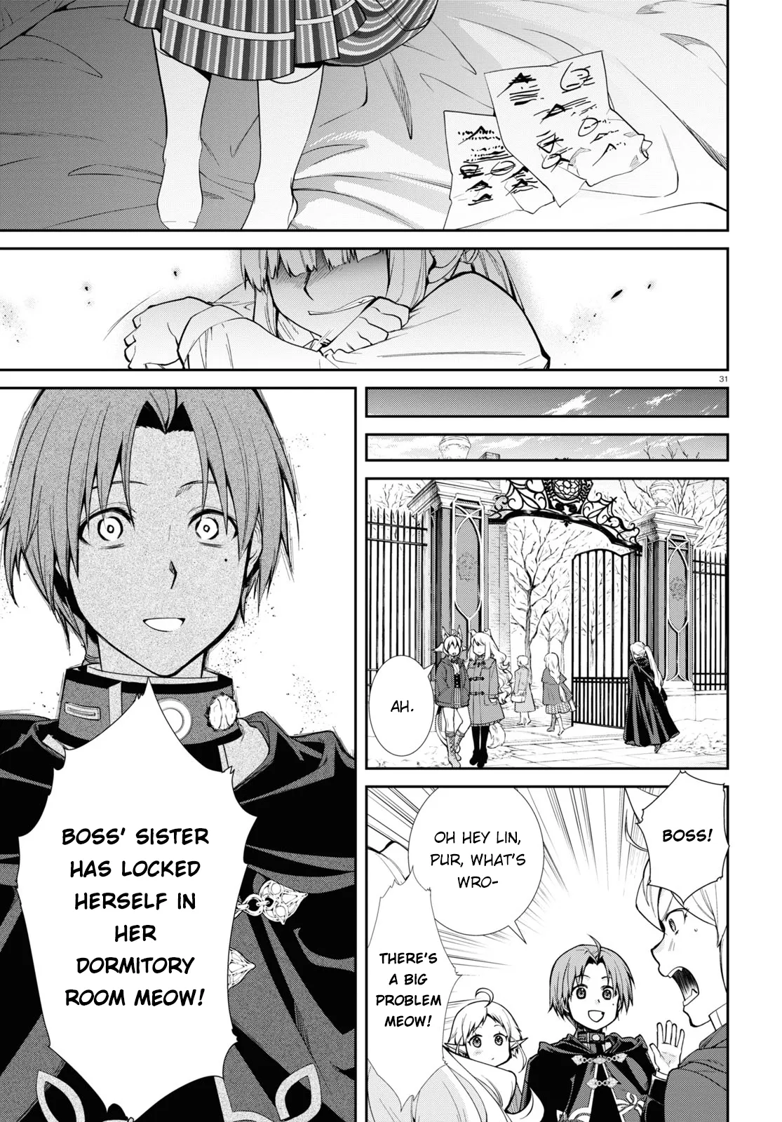 MUSHOKU TENSEI, CHAPTER 91 31 32 36