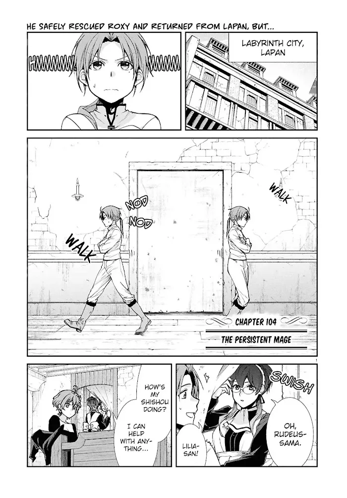 MUSHOKU TENSEI, CHAPTER 104 1 C65619C N2522795N 1
